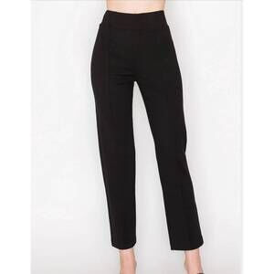 NEW JOH paul pointe knit pant in black